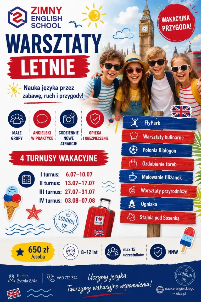 Warsztaty wakacyjne dla dzieci